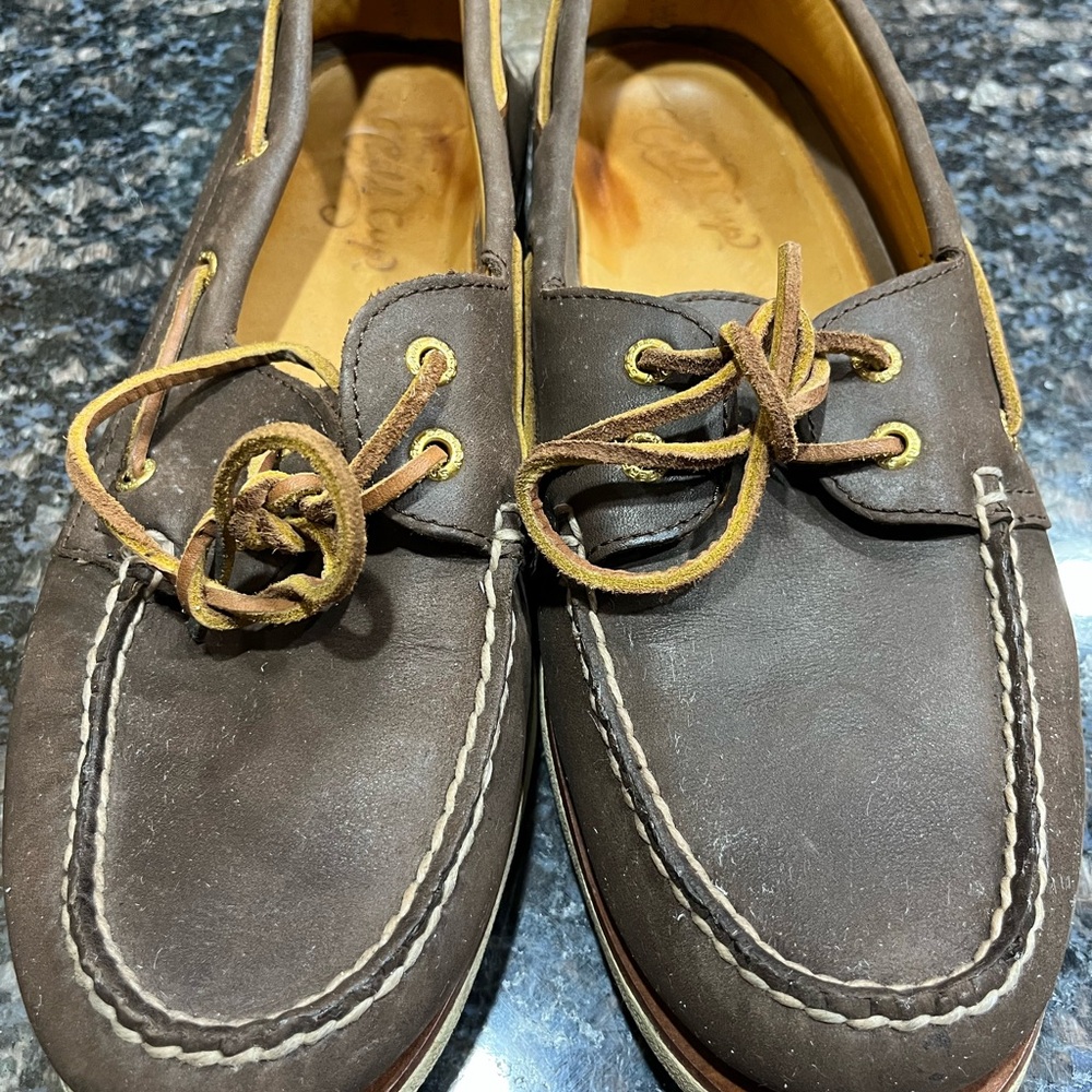 Men's Brown Leather Sperry Top Sider Shoes